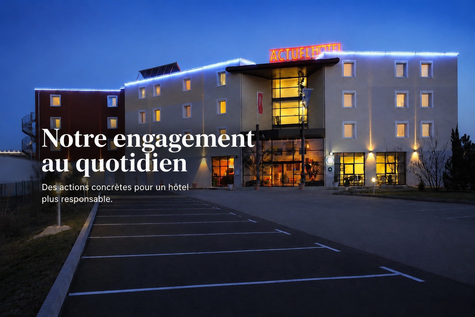 FACADE ACTUEL HOTEL